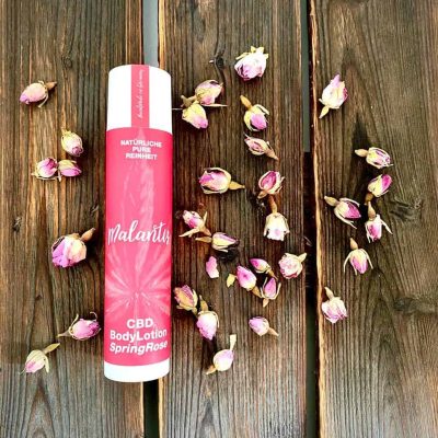 Malantis CBD BodyLotion SpringRose