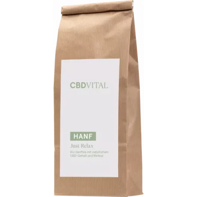 Bio CBD Hanfblättertee 1,5% - just relax 100g